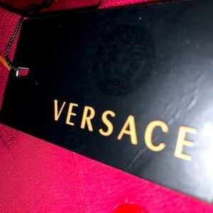 Versace 3 button Polo shirt!